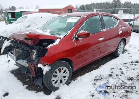 2018 Nissan Versa 1.6 Sv from USA, damaged, VIN 3N1CN7AP1JL819142